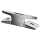 bita para barco / plana / de acero inoxidable