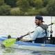 pala para kayak / de recreo / de pesca / asimétrica