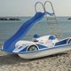 Hidropedal para 5 personas / de fibra de vidrio / azul / blanco