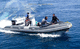 barco profesional embarcación de apoyo al buceo / fueraborda / embarcación neumática semirrígida