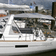 bimini top para velero / para caseta del timón / con estructura de acero inoxidable / de PVC