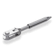 terminal para jarcia firme con clavija articulada / de atornillar