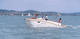 barco open intraborda / eléctrico / con consola lateral / 8 personas máx.