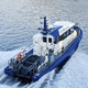 barco profesional barco de vigilancia / barco de salvamento / barco de trabajo / barco de pasajeros