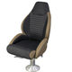 asiento para barco / respaldo alto / ajustable / 1 plaza