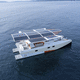 barco open catamarán / intraborda / eléctrico / bimotor
