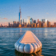 plataforma flotante / marina