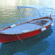 bimini top para barco / para caseta del timón / estructura de aluminio / con estructura de acero inoxidable