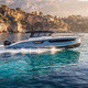 barco cabinado fueraborda / bimotor / con hard-top / con camarote
