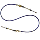 cable de mando / para barco / de motor / de extensión-retracción