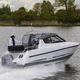 cabin-cruiser fueraborda / con hard-top / con caseta de timón / 8 personas máx.