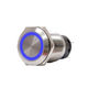 interruptor para barco / para circuito eléctrico / con boton pulsador / LED