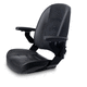 asiento para barco / con reposabrazos / 1 plaza / negro