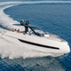 barco cabinado intraborda / soft-top / 14 personas máx. / con camarote