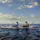 kayak sit-on-top / de pesca / de mar / para adulto