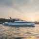 barco cabinado fueraborda / bimotor / soft-top / con camarote