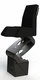asiento tipo jockey / para barco de uso profesional / para embarcación neumática / con suspensión