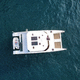 barco cabinado catamarán / intraborda / bimotor / con hard-top