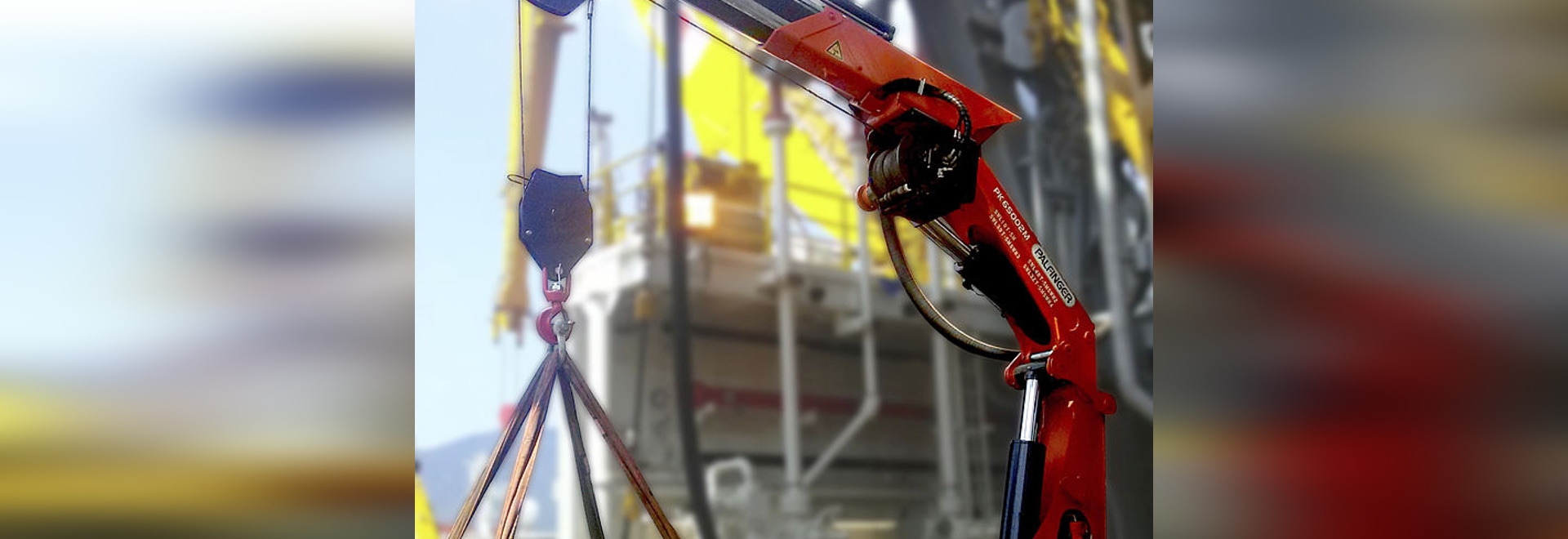 Cuatro grúas MARINAS de PALFINGER pedidas para los aparejos eutoelevadores por Lamprell Energía Ltd.