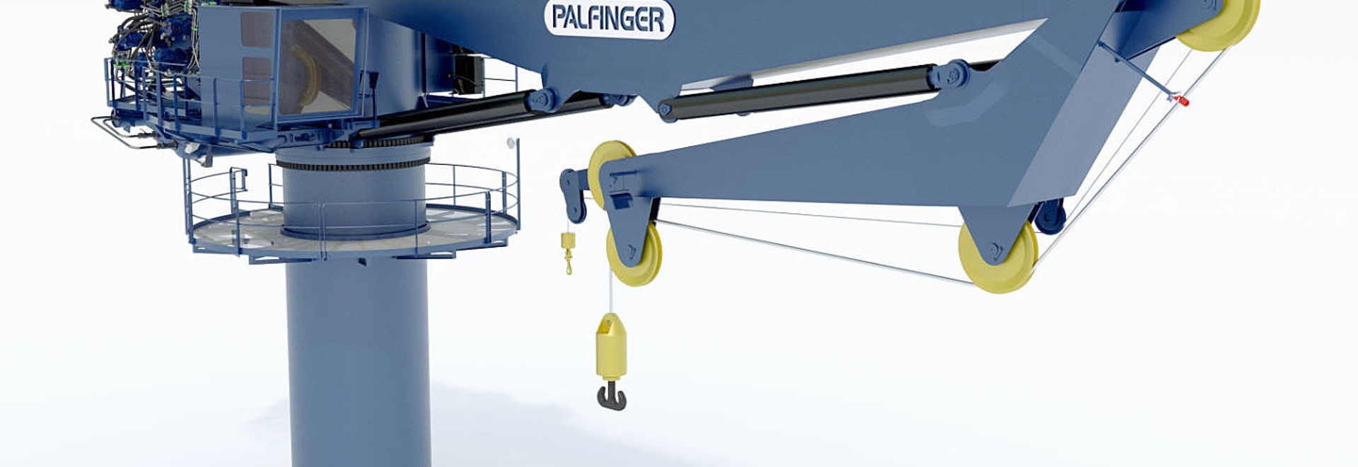 El INFANTE DE MARINA de PALFINGER incorpora el mercado para las grúas submarinas compensadas tirón activo