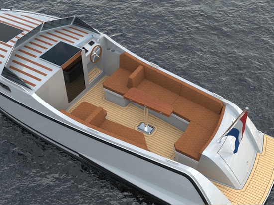 Craftmanship Cabin Tender 760, un neo-retro eléctrico holandés