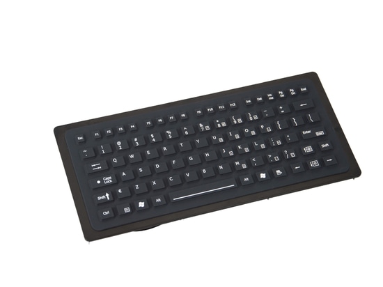 Teclado compacto de caucho de silicona (montaje en panel)