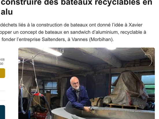 artículo en línea en Ouest-France