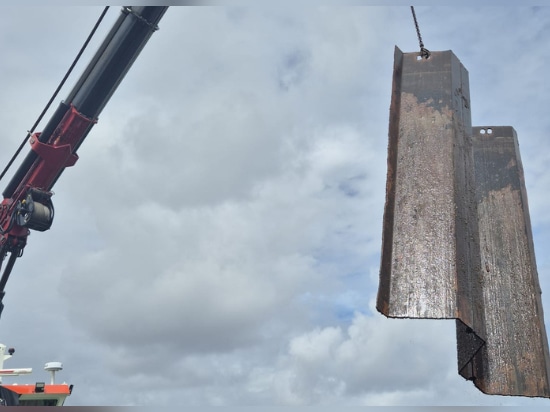 Corte preciso en el proyecto Afsluitdijk en los Países