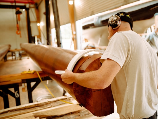 Artesanía tradicional: Woodspars restaura el aparejo de la barca de tres palos "Le Français"