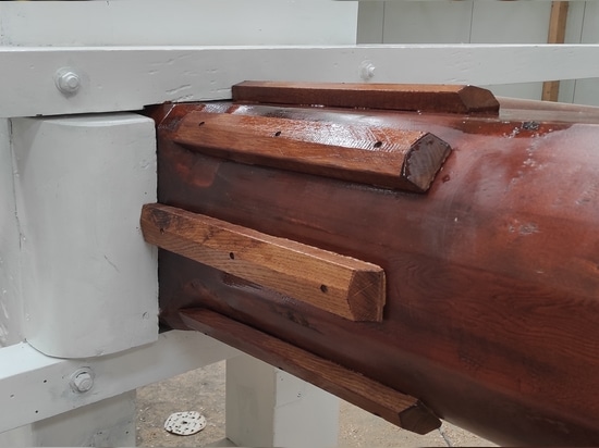 Artesanía tradicional: Woodspars restaura el aparejo de la barca de tres palos "Le Français"