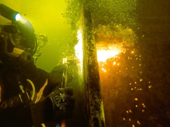 Máximo rendimiento en el corte submarino