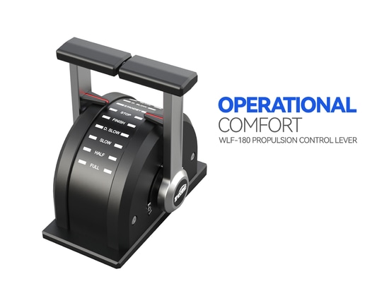 Dimensiones fundamentales del diseño orientado al confort para mandos de control de propulsión a gran escala