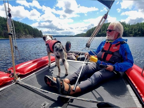 Aventura de varios días en el lago STORA LE de Suecia
