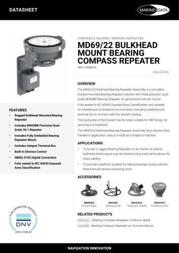 MD69/22 Datasheet