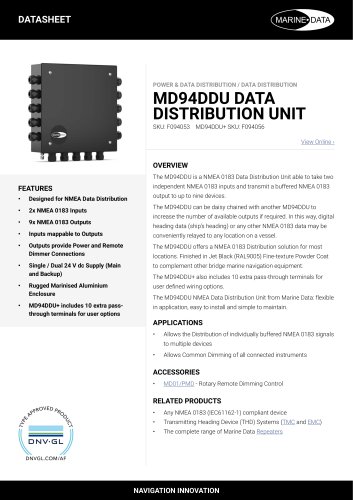 MD94DDU DATASHEET