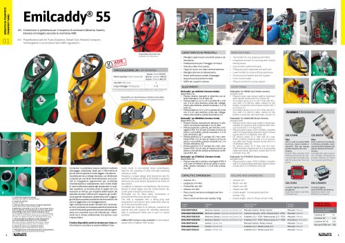 EMILCADDY 55 - 110 DIESEL-GASOLINE VERSION