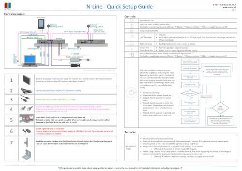 N-Line - Quick Setup Guide