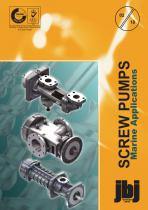 Screw pumps for marine applications