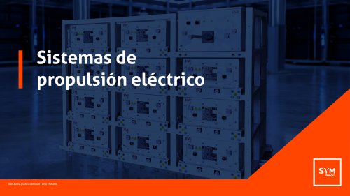 Sistemas de propulsión eléctrica
