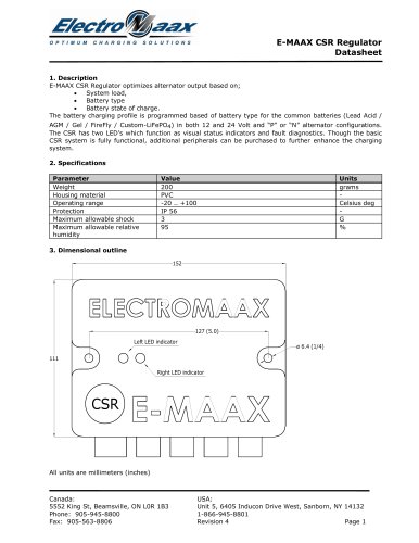 e-maax-csr-datasheet