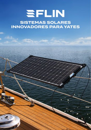 Sistemas solares innovadores para yates — catalogo de productos