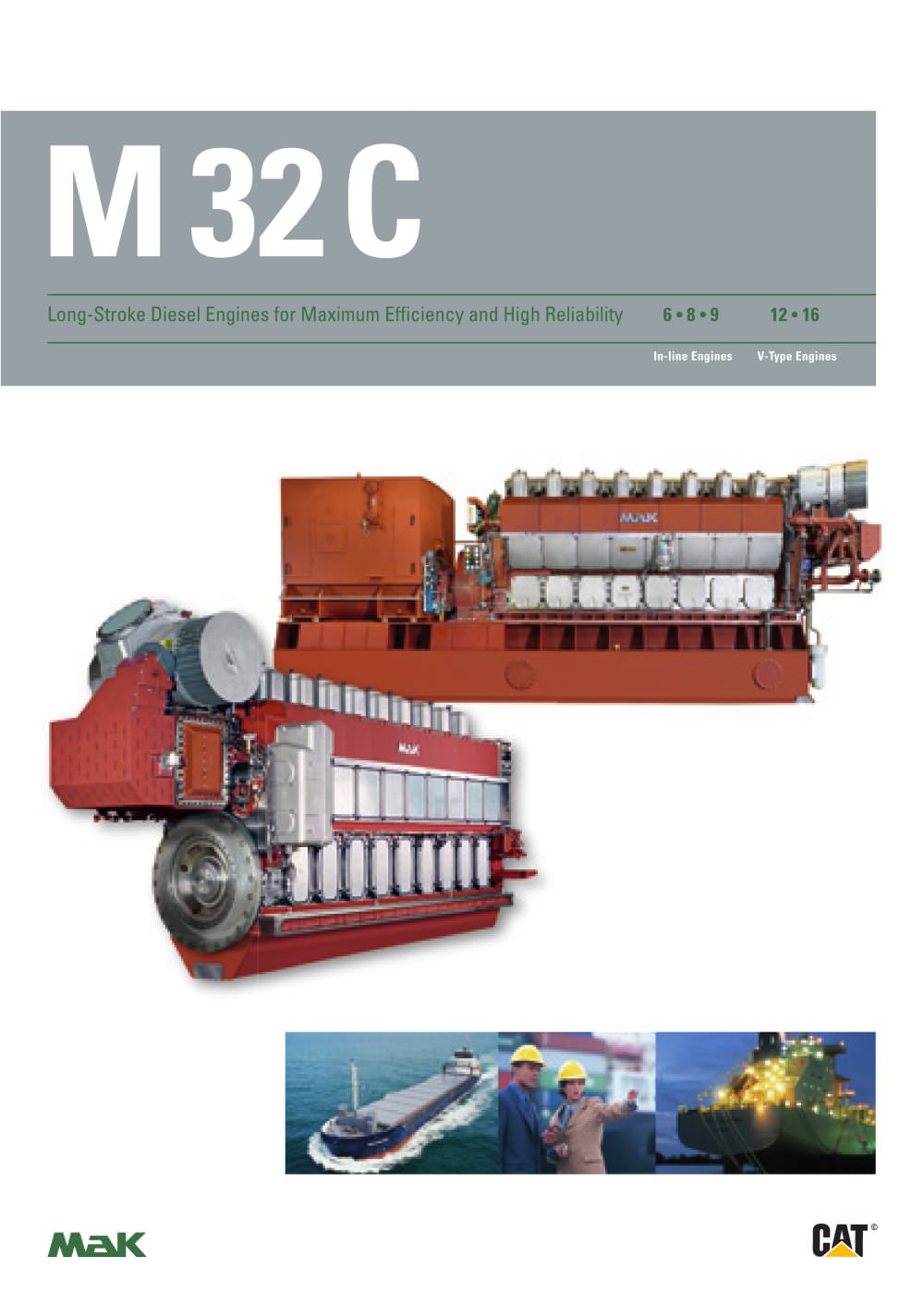 Brochure - MaK M 32 C - Caterpillar Marine Power Systems