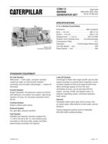 Cat C280-12 Spec Sheets