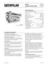 Cat C280-8 Spec Sheets