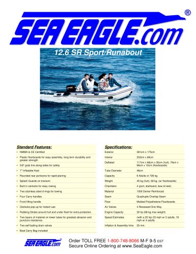 SeaEagle 12.6 SR Sport/Runabout