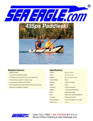 SeaEagle 435ps Paddleski