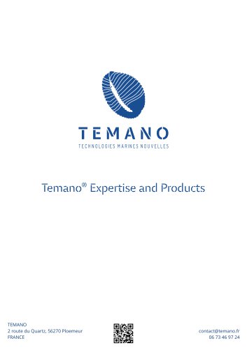 Temano&reg; Products catalogue