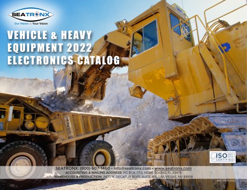 Seatronx Vehicle & Heavy Equipment Catalog 2022