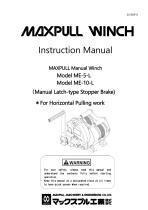 ME-5,10-LHand Winch InstructionManual