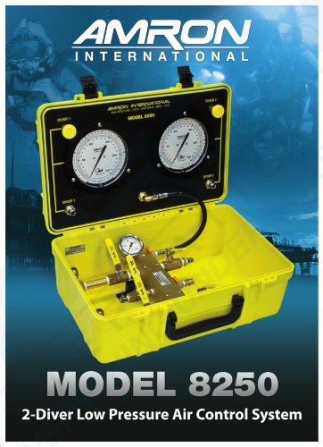 Model 8250-2-Diver Low Pressure Air control System